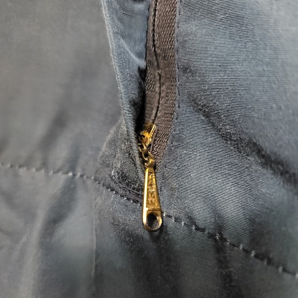 VTG 1980s Ford Jacket Mens L Blue Full Zip Factory Uniform Workwear Made in USA - Picture 11 of 16